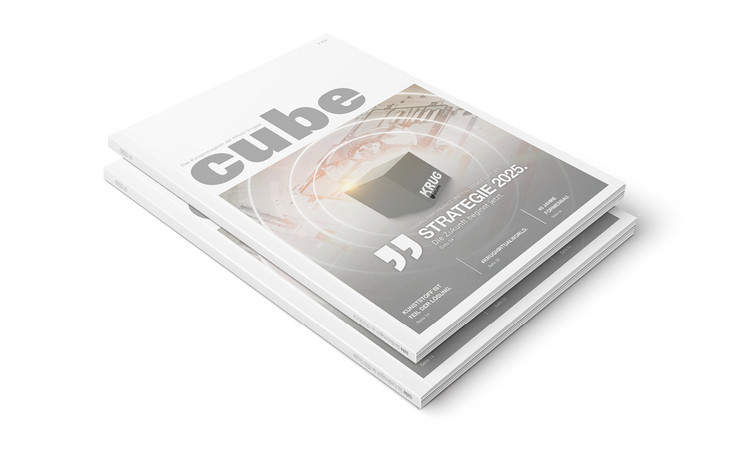 Titelblatt des Cube-Magazins von 2020.