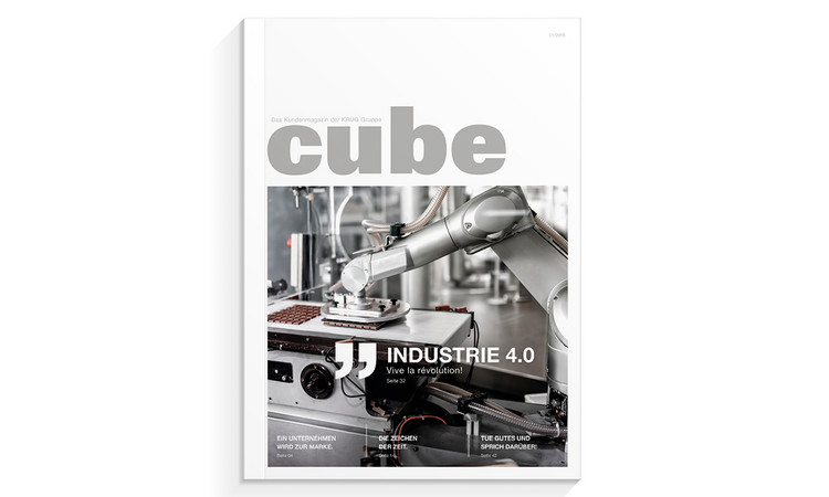 Titelblatt des Cube-Magazins von 2016.