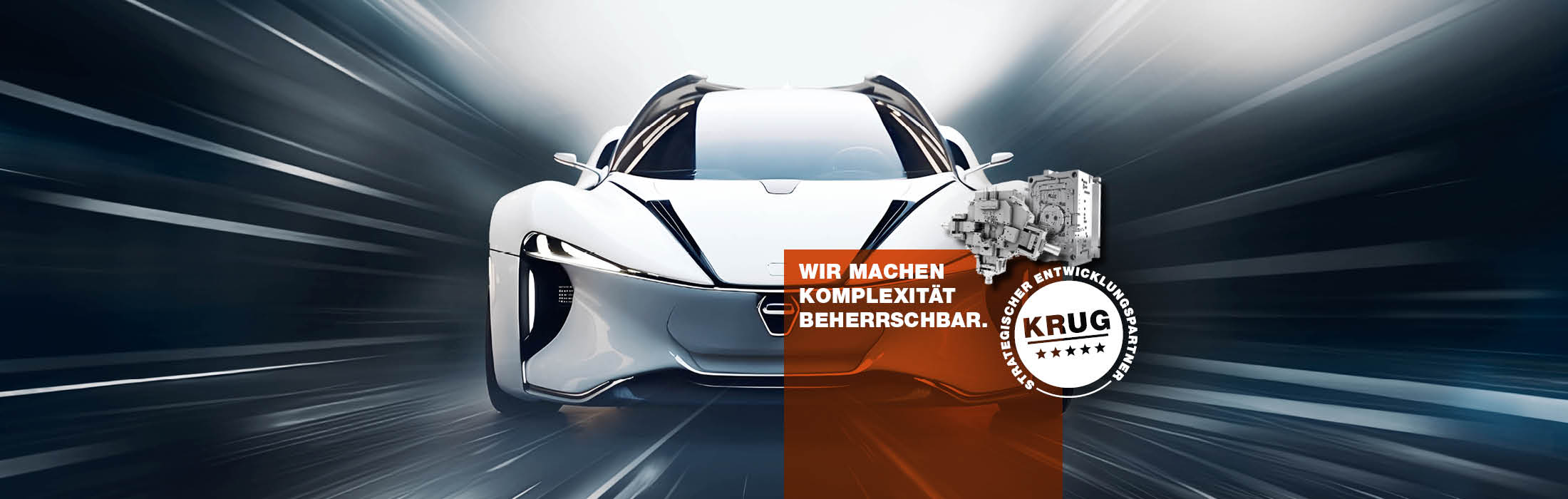 Formenbau für Automotive Auto frontal