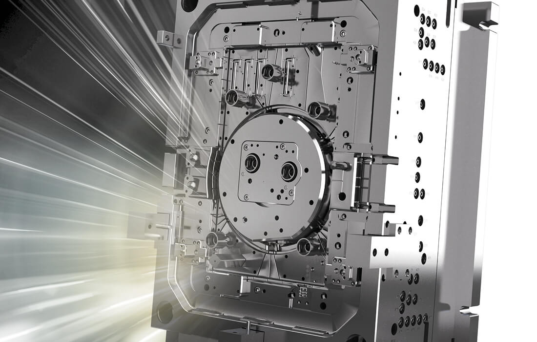 Ein Maschinenelement in der Detailansicht.