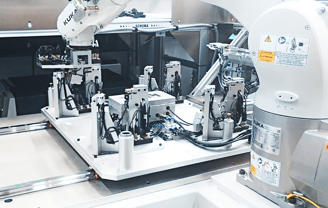 Kuka Roboter für Kunststofftechnik